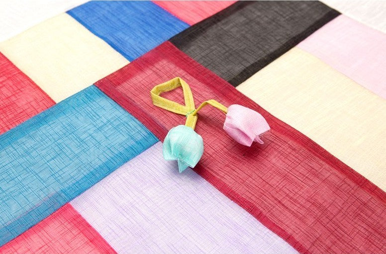 한국 전통 장식보 - 사각형 (53cm x 53cm) 액자용 인테리어